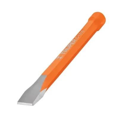 Cincel Profesional De 10" Con Cuña De 1/2" Y Cabeza Grande Truper