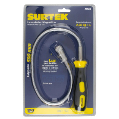 Levantador Imán Magnético Telescópico Flexible 58 Cm Surtek (MT04)