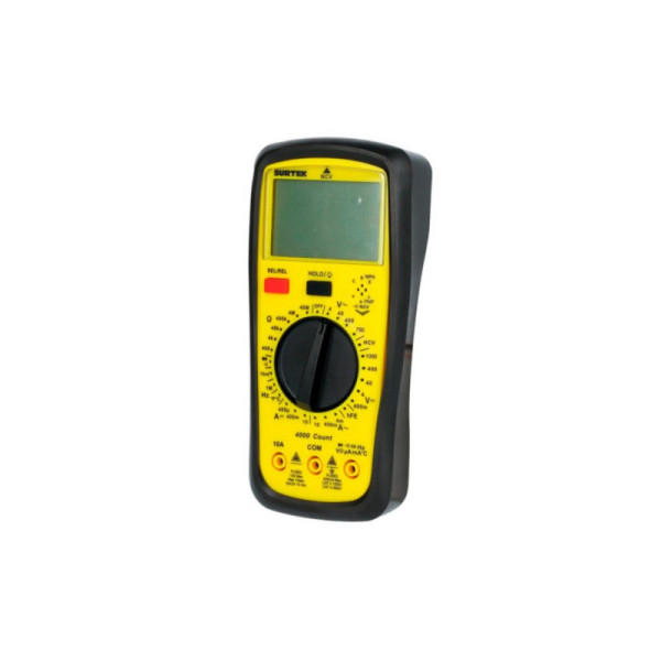 Multímetro Digital 1000 V Ca/cd Profesional Surtek Con Funda (MUL03)