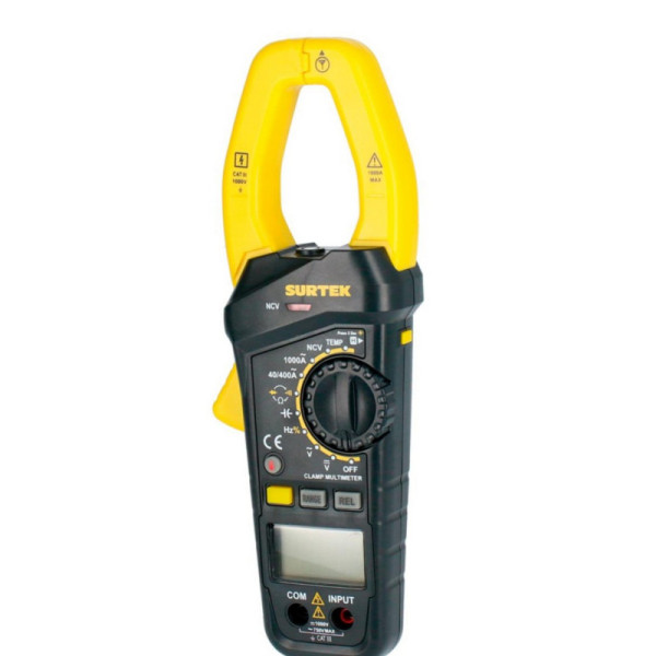 Multímetro Digital De Gancho 1000 V Ca/cd Profesional Surtek (MUL06)