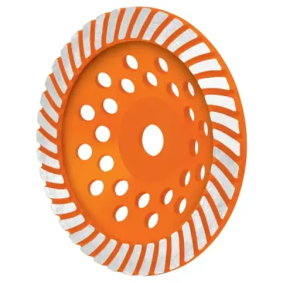 Copa Diamantada Turbo 7" Para Pulidora, Usos Generales Truper