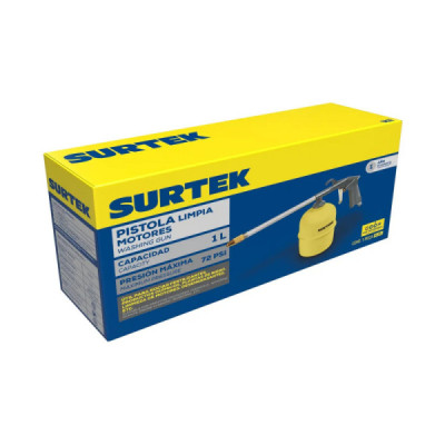 Pistola Limpieza De Motores 1000 Ml 3/8'' Profesional Surtek (PLM1)
