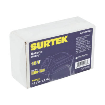 Rotomartillo Inalámbrico 1/2'' 18 V 35 Nm Surtek 3 Funciones (RB718A)