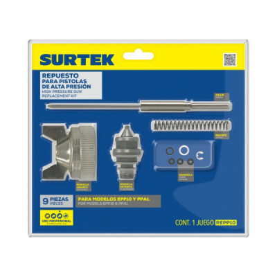 Repuestos Para Equipo Industrial Para Pintar Surtek Epp10 (REPP10)