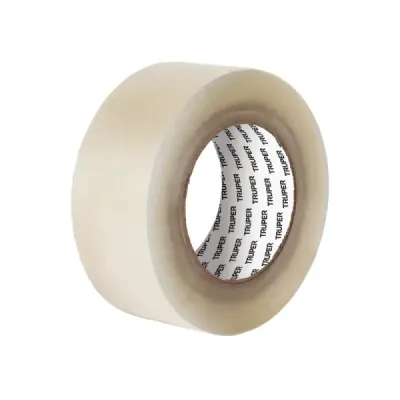 Cinta Ancha Transparente Profesional De 150 Metros Y 48 Mm Truper