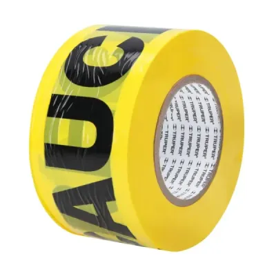 Cinta De Marcación Precaución Amarilla 304 M X 75 Mm Truper