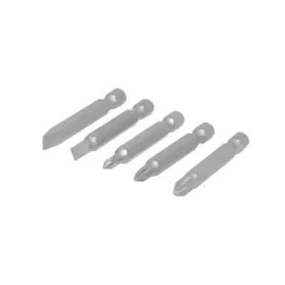 Juego De 5 Puntas Para Destornillador 2' Toolcraft Acero S2