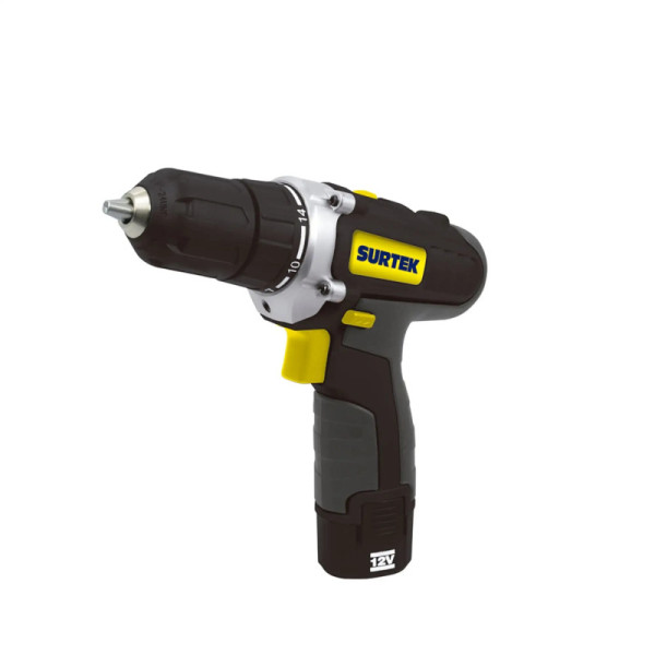 Taladro Atornillador Inalámbrico 3/8'' 12 V 26 Nm Surtek (TBA612)
