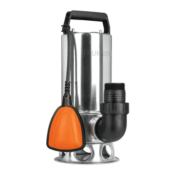 Bomba Sumergible Acero Inoxidable 1.1/2 Hp Para Agua Sucia Truper (BOS-1-1/2SM - 12608)