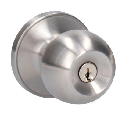 Cerradura De Bola Pomo Para Recámara Acero Inoxidable Lock (10PO)