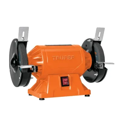 Esmeril De Banco 6' 1/2 Hp Truper Eje 1/2' Bobina Cobre