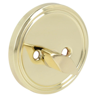 Cerrojo Cerradura De Función Sencilla Latón Brillante Lock (17CE)
