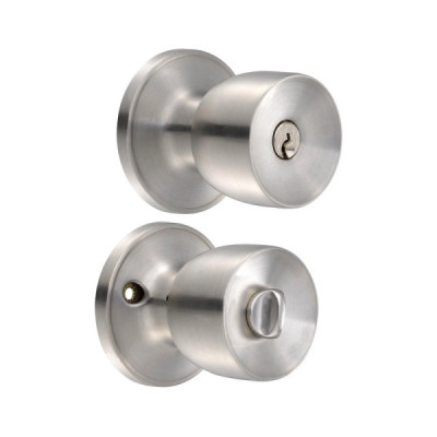 Cerradura Copa Recta Para Recámara Acero Inoxidable Lock (19PO)