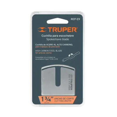 Cuchilla Para Cepillo De Vuelta Truper E-9c Y E-9r