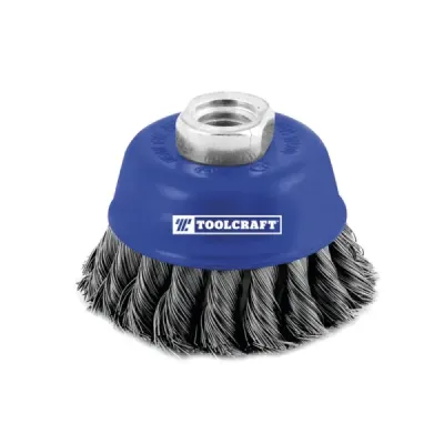 Grata Copa Trenzada 2.1/2' Fino Toolcraft Entrada 5/8'