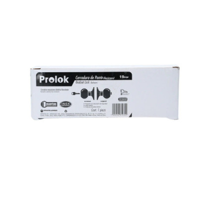 Cerradura De Bola Pomo Para Recámara Prolok Constructoras (19POP)