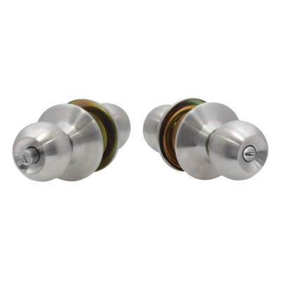 Cerradura De Bola Pomo Para Baño Prolok Constructoras (20POP)