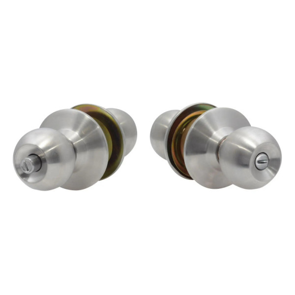 Cerradura De Bola Pomo Para Baño Prolok Constructoras (20POP)