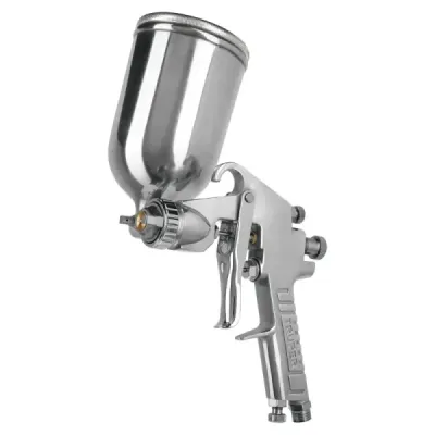 Pistola Para Pintar De Gravedad Lvmp 400 Ml, Boquilla 2.0 Mm Truper