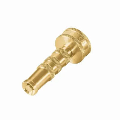Boquilla De Latón De 8 Cm Para Manguera, Rosca 3/4" Truper