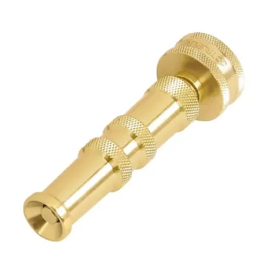 Boquilla De Latón De 10 Cm Para Manguera, Rosca 3/4" Truper