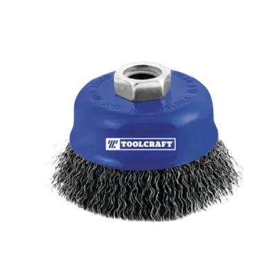Grata Copa Trenzada 5' Grueso Toolcraft Entrada 5/8'