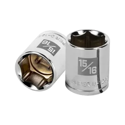 Copa Estándar 15/16" De 6 Puntas, Cuadrante De 1/2" Truper