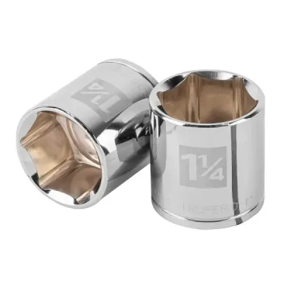 Copa Estándar 1.1/4" De 6 Puntas, Cuadrante De 1/2" Truper