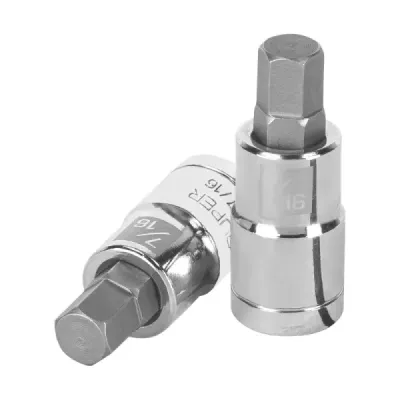 Copa Estándar De Punta Bristol 7/16", Cuadrante De 1/2" Truper