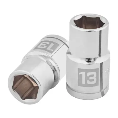 Copa Estándar 13 Mm De 6 Puntas, Cuadrante De 1/2" Truper