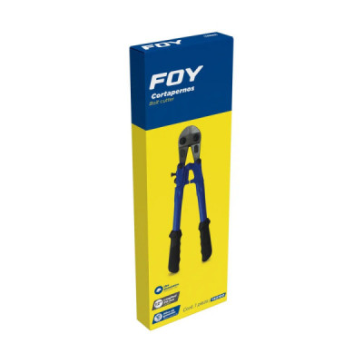 Cizalla Corta Pernos 12'' Corte Central Foy Con Mango Grip (142100)