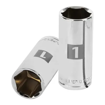 Copa Estándar Para Bujías 1", 6 Puntas, Cuadrante 1/2" Truper