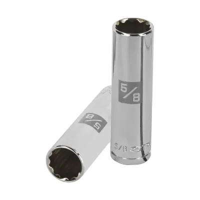 Copa Estándar Larga 5/8" De 12 Puntas, Cuadrante De 1/2" Truper