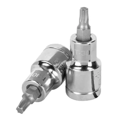 Copa Punta Torx T-30 Uso Profesional, Cuadrante De 1/2" Truper