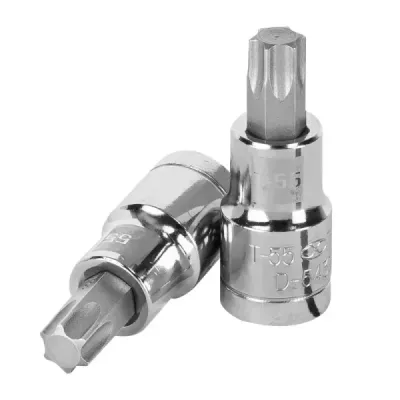 Copa Punta Torx T-55 Uso Profesional, Cuadrante De 1/2" Truper