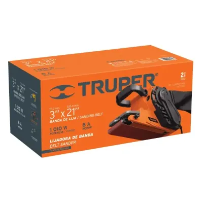 Lijadora De Banda De 3" X 21", 1.010 W Y 6 Velocidades Truper
