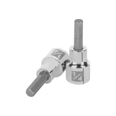 Copa Estándar De Punta Bristol 1/4", Cuadrante De 3/8" Truper