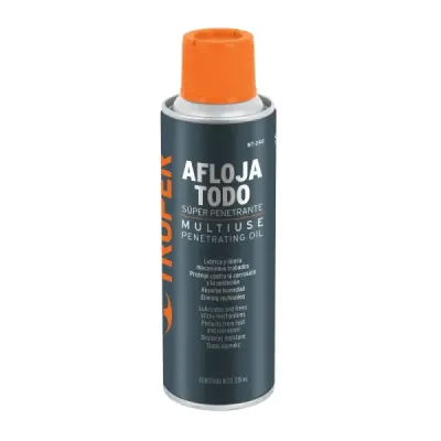 Aceite Aflojatodo De 235 Ml, Protege, Limpia Y Lubrica Truper