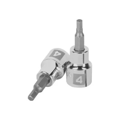 Copa Estándar De Punta Bristol 4 Mm, Cuadrante De 3/8" Truper