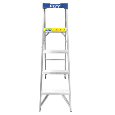 Escalera De Tijera 4 Peldaños Antideslizantes 90 Kg Foy (ETF4)