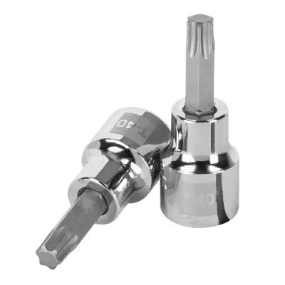 Copa Punta Torx T-40 Uso Profesional, Cuadrante De 3/8" Truper