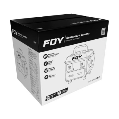 Generador A Gasolina 700 W 63 Cc Manual 120 V 60 Hz Foy (GG307)