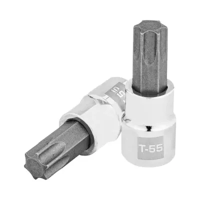 Copa Punta Torx T-55 Uso Profesional, Cuadrante De 3/8" Truper