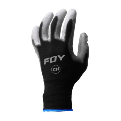 Guantes De Nailon Recubrimiento Poliuretano Pequeños Foy (GNPCF)