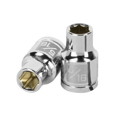 Copa Estándar 5/16" De 6 Puntas, Cuadrante De 3/8" Truper
