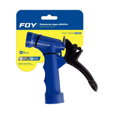 Pistola De Riego Plástica 4'' Foy Con Seguro Riego Continuo (PIM4P)