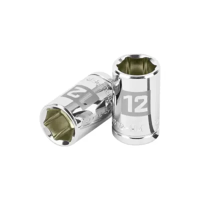 Copa Estándar 12 Mm De 6 Puntas, Cuadrante De 3/8" Truper