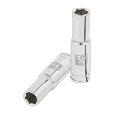 Copa Estándar Larga 3/8" De 6 Puntas, Cuadrante De 3/8" Truper