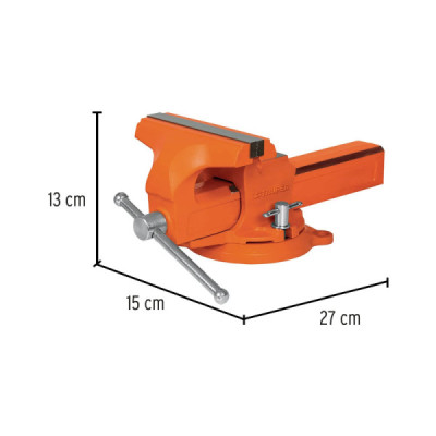 Prensa De Banco Profesional Tipo Europeo Giratoria De 4" Truper (TA-4-L) Prensa De Banco Profesional Tipo Europeo Giratoria De 4" Truper (TA-4-L)