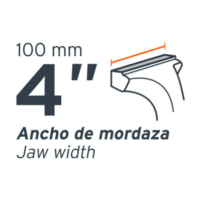 Prensa De Banco Profesional Tipo Europeo Giratoria De 4" Truper (TA-4-L) Prensa De Banco Profesional Tipo Europeo Giratoria De 4" Truper (TA-4-L)